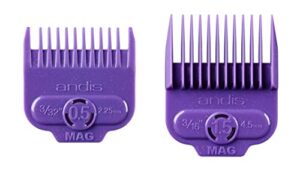 andis magnetic comb set – dual pack 0.5 & 1.5, 1 count