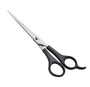 andis 7″ premium straight shears, right-handed, professional dog and cat grooming (65280)