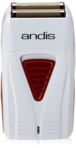 andis lightweight cordless mens shaver with all new hypoallergenic gold foil technology & long lasting battery