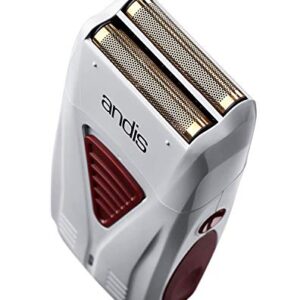 Andis LIGHTWEIGHT Cordless Mens Shaver with All NEW Hypoallergenic Gold Foil Technology & Long Lasting Battery