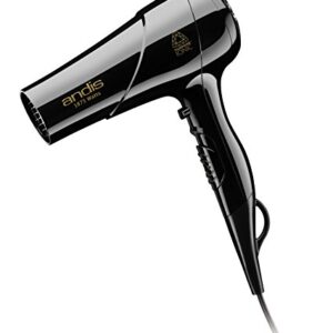 Andis 80695 1875-Watt Tourmaline Ceramic Ionic Styling Hair Dryer, Black