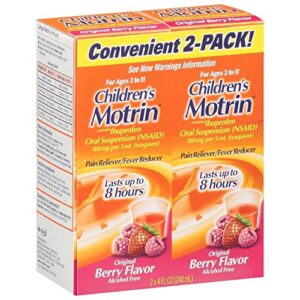 motrin child berry liq size 4 fluid ounce, pack of 6