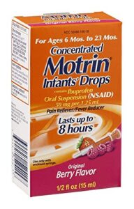 motrin infant drops berry size .5 oz motrin chld drops .5 oz