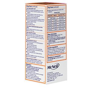 Motrin Children's Oral Suspension, Ibuprofen,Pain Relief, 4 Oz