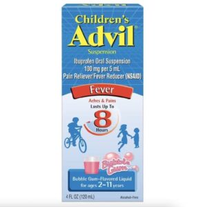 Advil Children's Oral Suspension Flavored Bubble Gum 4 Fl Oz (1-Pack )