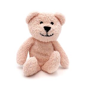 thermal-aid zoo — mini bella the pink bear — kids hot and cold pain relief boo boo tool — heating pad microwavable stuffed animal and cooling pad — easy wash, natural sleep aid — pregnancy must-haves