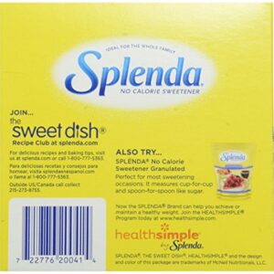 Splenda No Calorie Sweetener, 400 Count Packets