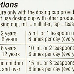 Cold Medicine for Kids Ages 2+ by Hyland's, Cold 'n Mucus Relief Liquid, Natural Relief of Mucus & Congestion, Runny Nose, Cough, 4 Ounces