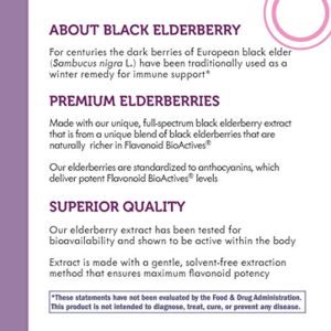 Nature's Way Sambucus Organic Elderberry Syrup for Kids, Black Elderberry Extract, Great Tasting, Gluten-Free, 4 Fl. Oz