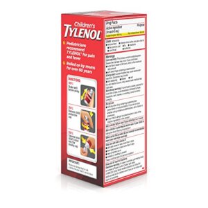 Children's Tylenol Very Berry Strawberry Flavor, 4-Ounce (Pack of 2)