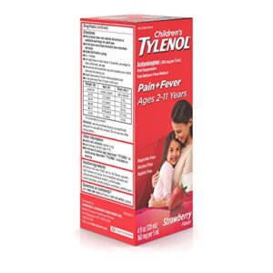 Children's Tylenol Very Berry Strawberry Flavor, 4-Ounce (Pack of 2)