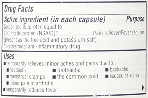 Advil Liqui-Gels (200mg) - 200 Liquid Filled Capsules