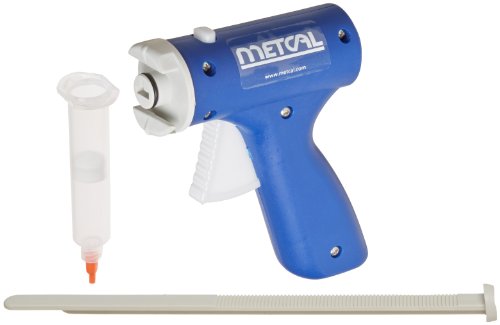 Metcal 910-MSG Polypropylene Manual Syringe Gun for Foot Valve Dispenser, 10cc Size