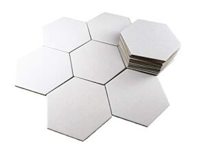 apostrophe games hexagon board game tiles – 20pcs large game board pieces blank game board chits, same size as settlers of catan – create your own custom tiles