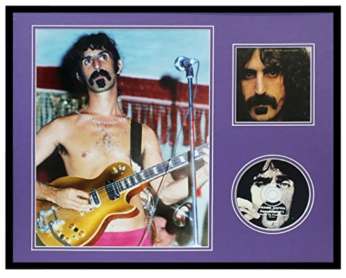 Frank Zappa Framed 16x20 Apostrophe CD & Photo Display