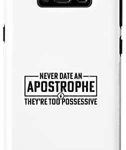 Galaxy S8+ English Apostrophe Funny Language Teacher Teaching Graphic Case