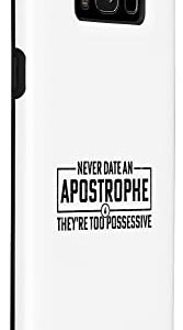 Galaxy S8+ English Apostrophe Funny Language Teacher Teaching Graphic Case