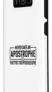 Galaxy S8+ English Apostrophe Funny Language Teacher Teaching Graphic Case