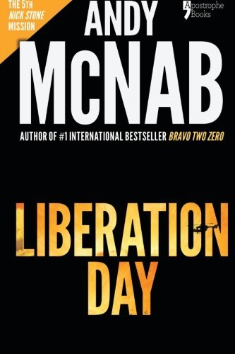 Andy McNab 5 Books Collection Set(Liberation Day, Dark Winter, Remote Control, Last Light, Deep Black)