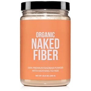 naked fiber organic baobab powder fiber supplement