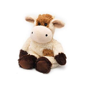 cow warmies – cozy plush heatable lavender scented stuffed animal