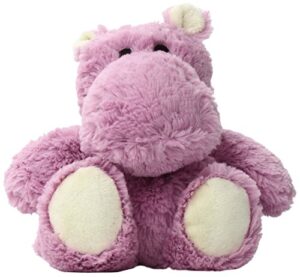 hippo warmies – cozy plush heatable lavender scented stuffed animal