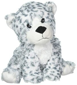 intelex warmies microwavable french lavender scented plush snow leopard