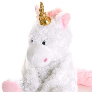 1i4 Group Warm Pals Microwavable Lavender Scented Plush Toy Weighted Stuffed Animal - Magical Unicorn