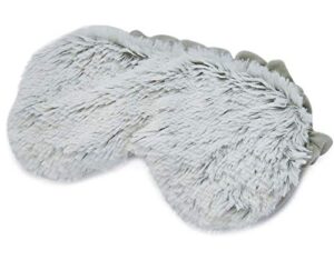 marshmallow gray warmies eye mask