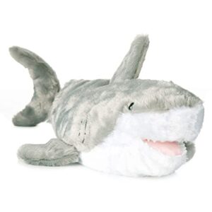 warm pals microwavable lavender scented plush toy weighted stuffed animal – samuel shark