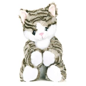 warm pals microwavable lavender scented plush toy weighted stuffed animal – kiki kitten