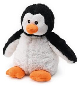 warmies penguin cozy plush heatable lavender scented stuffed animal