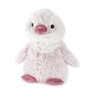 intelex (warmies) pink penguin warmies cozy plush heatable lavender scented stuffed animal