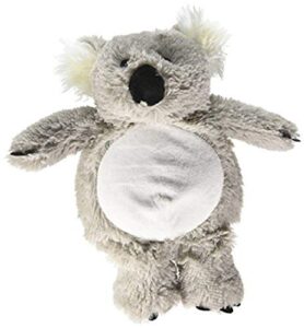 warmies microwavable french lavender scented plush koala, gray, model:koa-1
