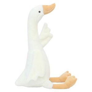 chelei2019 15.7″ swan stuffed animal,goose plush white stuffed animal toy gifts for kids
