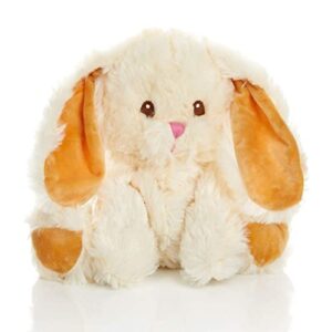 1i4 group warm pals microwavable lavender scented plush toy weighted stuffed animal – bashful bunny rabbit