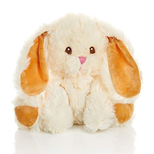 1i4 Group Warm Pals Microwavable Lavender Scented Plush Toy Weighted Stuffed Animal - Bashful Bunny Rabbit