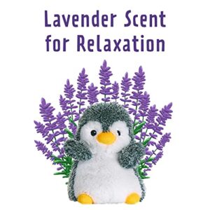 1i4 Group Warm Pals Microwavable Lavender Scented Plush Toy Weighted Stuffed Animal - Peppy Penguin