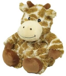 warmies giraffe junior cozy plush heatable lavender scented stuffed animal