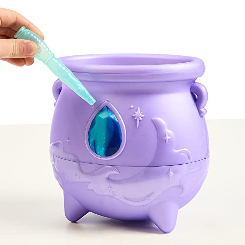 Magic Mixies Color Surprise Magic Cauldron. Reveal a Mixie Plushie from The Fizzing Cauldron and Discover 6 Magical Color Change Surprises - Styles May Vary - Non-Electronic