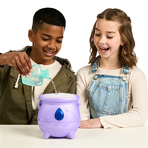 Magic Mixies Color Surprise Magic Cauldron. Reveal a Mixie Plushie from The Fizzing Cauldron and Discover 6 Magical Color Change Surprises - Styles May Vary - Non-Electronic