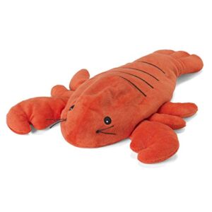 intelex warmies microwavable french lavender scented plush, lobster, orange, 14″ x 8″ x 4″