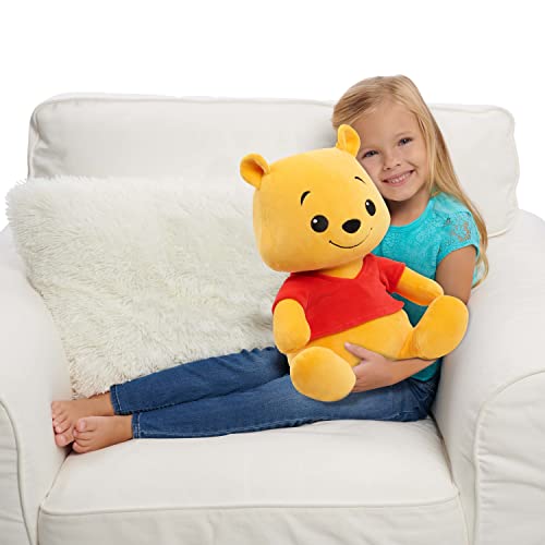 Disney Classics Winnie The Pooh 2 Pound Weighted 17-inch Comfort Plush, Officially Licensed Kids Toys for Ages 2 Up, Gifts and Presents