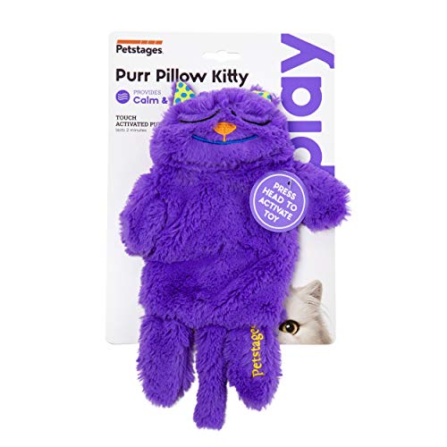 Petstages Purr Pillow Kitty Soothing Plush Cat Toy