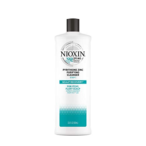 Nioxin Scalp Recovery Anti-Dandruff Medicating Cleanser Shampoo, 33.8 Fl Oz