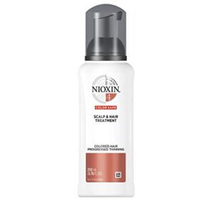nioxin system 4 scalp & hair treatment, color treated hair with progressed thinning, 6.8 fl oz