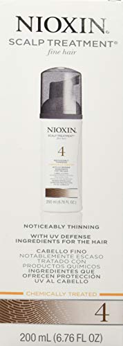 Nioxin System 4 Scalp & Hair Treatment, Color Treated Hair with Progressed Thinning, 6.8 Fl Oz