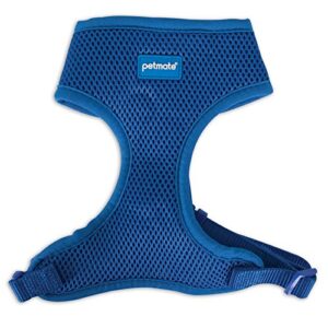 petmate 14-16″ mesh harness, blue, small