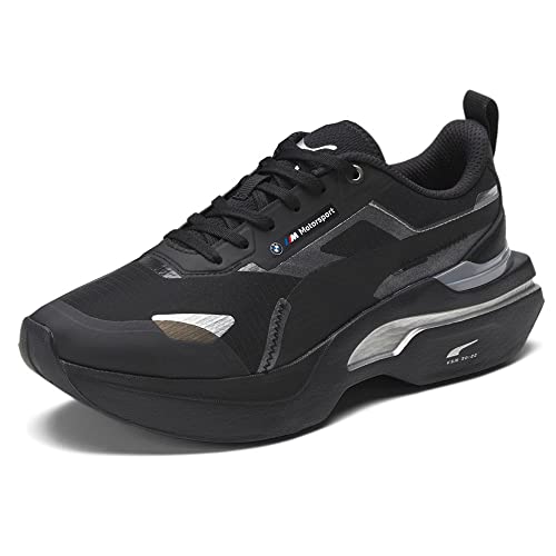 PUMA Womens BMW MMS Kosmo Rider Lace Up Sneakers Shoes Casual - Black - Size 9.5 M