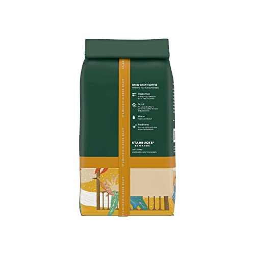 Starbucks Ground Coffeeâ€”Starbucks Blonde Roast Coffeeâ€”Veranda Blendâ€”100% Arabicaâ€”6 bags (12 oz each)